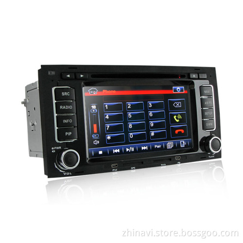 Vw Touareg Car DVD Player with GPS Navigation System